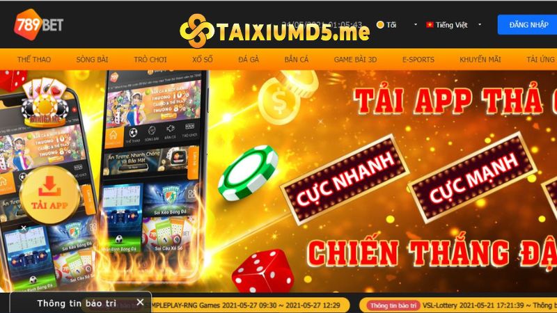 789bet là sân chơi cá cược tài xỉu có chứng nhận bảo mật