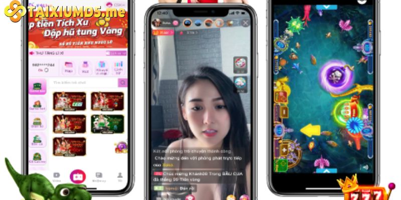 App live show là sản phẩm độc đáo của Tài XỈu MD5