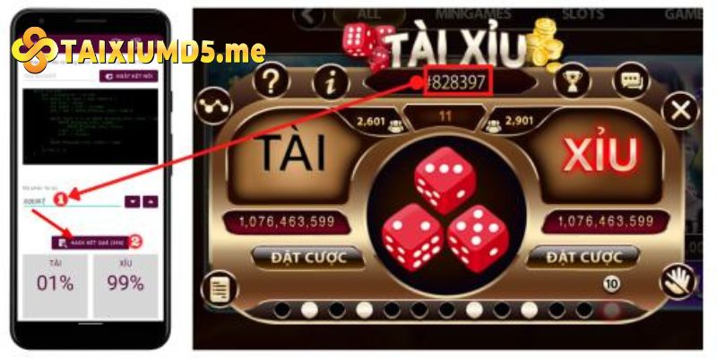 Dự đoán kết quả ván cược chính xác qua app hack game