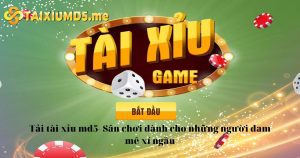 Tải Tài xỉu MD5 - Sân chơi dành cho những người đam mê xí ngầu 