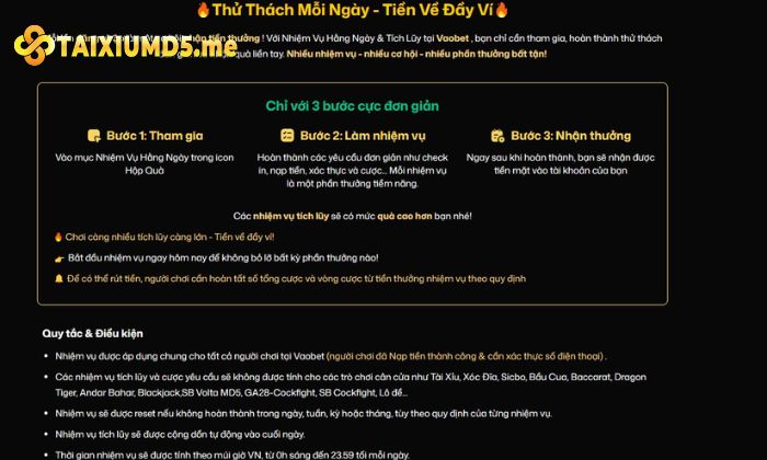 Cổng game Tài Xỉu MD5 uy tín và có tiềm lực tài chính mạnh mẽ nhất 2026
